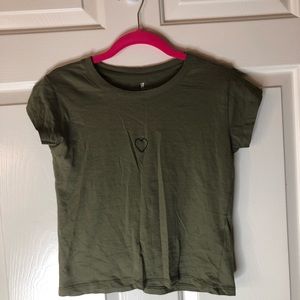Baby doll crop tee